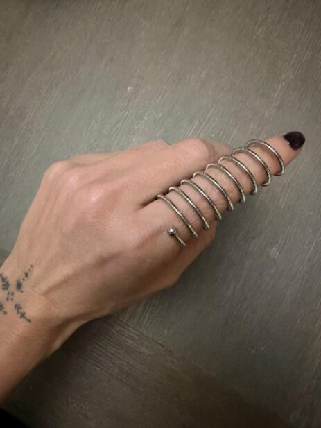 Alternative view of Spiral Ring