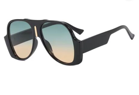 Silia Sunglasses Black with ombre tint