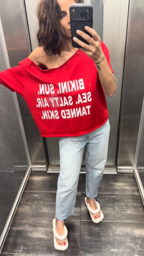 Tan T-shirt