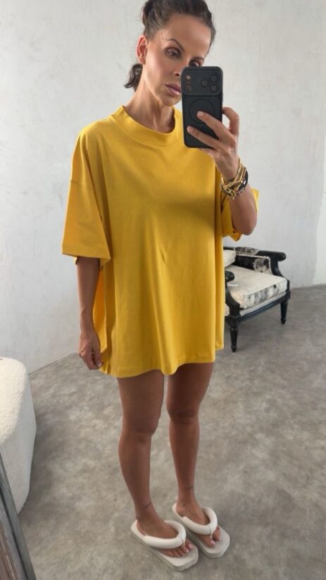 Boyfriend Yellow T-shirt