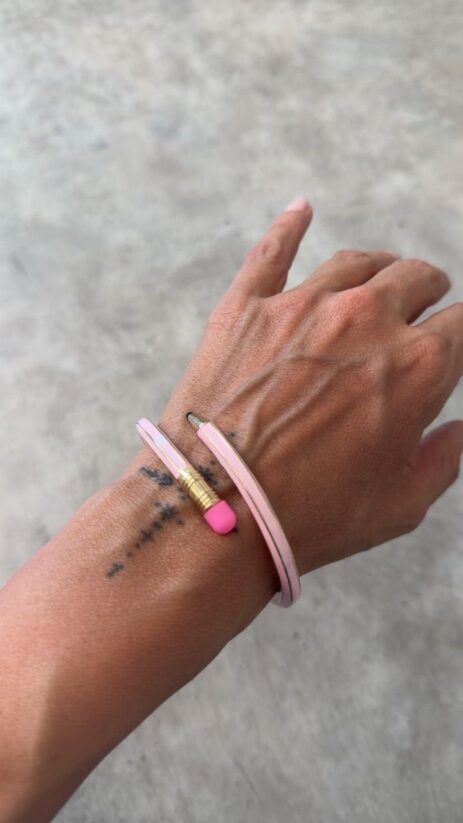 Alternative view of Pencil Bracelet