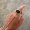 Deri Green Ring