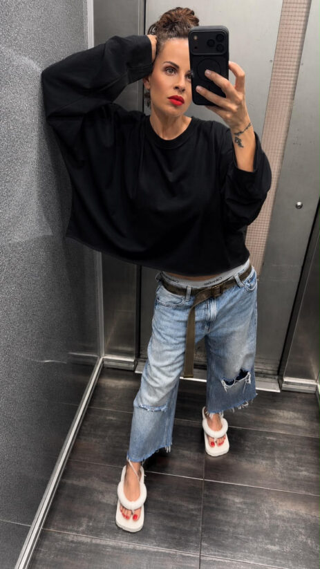 Sonic Blouse - ΜΑΥΡΟ, ONE SIZE
