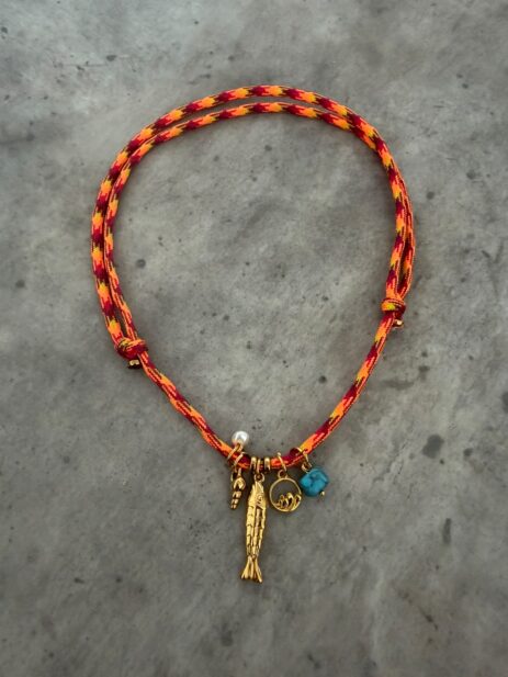 Orange Necklace
