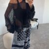 Messy Blouse